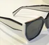 15W quadratische Sonnenbrille für Damen, Schwarz, Weiß, Dunkelgrau, Designer-Sonnenbrille, modische Outdoor-UV400-Sonnenbrille mit Box
