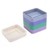 Watch Repair Kits 5Pcs/set Portable Plastic Dustproof Screw Storage Box Parts Management Tools For Watchmaker