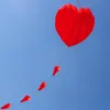 Kites ao ar livre esportes divertidos amor software de coração kite com ferramentas voadoras fáceis de voar 0110
