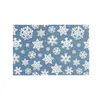 Table Cloth Christmas Placemat With Snowflake Dining Mat Tablecloth 90x156 Rectangle