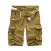 Herrshorts Herr Military Cargo Brand Army Camouflage Taktisk Herr Bomull Lösjobb Casual Korta Byxor Plus Size 230130