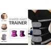 Cintos de capela do corpo Belto duplo feminino Feminino Sorto Sweat Slimming Compression Acessório