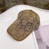 Шляпы шариков 2022 Дизайнерская змея Tiger Bee Cat Classic Baseball Hat Высококачественное холст мужчины женские модные буквы бейсболки