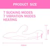 Articles de beauté G Spot Godes Vibromasseur pour femmes Clit Sucker Oral Clitoris Stimulateur sous vide Masturbation féminine Jouets sexy Produits pour adultes