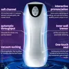 Sex toys Massager Machine Toys for Adults Men Automatic Sucking Real Vagina Vibrator Male Masturbation Heated Aircraft Cup