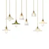 Pendants lampes nordic loft vintage cuivre en laiton tout le couloir de la personnalité de la personnalité de la personnalité et lanternes