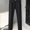 Męski projektant dżinsów Męskie dżinsy spodnie moda zamek desceza z kontrolą