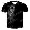 Men's T Shirts Summer 3D Printing Skull Men And Women Comfortable Oversized Shirt Short Sleeve O-Neck Fashion Unisex All-Match