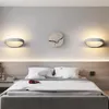 Wall Lamps Shell Style Light Sconces Nordic Creative Lamp For Cafe Bathroom Bedroom Mirror Decor Outdoor Lighting Fixtures