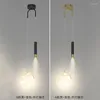 Pendelleuchten, kreative Nachttischlampe, moderner minimalistischer nordischer Raum, Schlafzimmer, Lese-LED-Licht, luxuriöser kleiner Kronleuchter