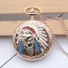 Pocket Watches 50pcs/lot Retro Big Size Quartz Watch Necklace Wholesale