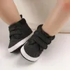Första vandrare baby pojke skor casual sport sneakers född prewalker spädbarn canvas skor mode hög topp småbarn flicka spjälsäng 0-18m