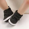 Premiers marcheurs bébé garçon chaussures décontracté Sport baskets né Prewalker infantile toile chaussures mode haut enfant en bas âge fille berceau 0-18M