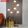 Floor Lamps AOSONG Nordic Creative Lamp Lighting Contemporary LED Decorative For Home Living Bed Room