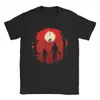 T-shirts pour hommes Max Running From Vecna Iconic Scene Hipster T-shirts en pur coton à manches courtes Stranger Things saison 4 Tops à col rond 4XL 5XL 230110