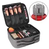 Cosmetic Bags Cases Purse Straight adjustable trolley travel storage beauty makeup bag box toolbox portable 230110