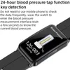 Blood Glucose Smart Band Watch Body Temperatur ECG HRV Monitoring Fitness Smart Armband IP67 Waterproof Multi-Sport Modes226e