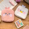 Storage Bags 1Pcs Purse Organizer Portable Sanitary Pad Lambswool Multipurpose For Girl Women Cute Mini Cosmetic Bag Tools