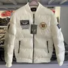 Yeni Erkek Down Ceket Tasarımcı Puffer Ceket Sıcak Kış Klasik Ekmek Giyim Moda Çiftler Giyim Lüks Marka Kadın Açık Ceketler Kalınlaştırılmış M-5XL