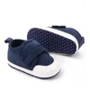 Premiers marcheurs mode printemps automne bébé garçon chaussures semelle souple coton enfant en bas âge anti-dérapant né berceau 0-18 mois