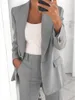 Women's Suits Tilorraine 2023 European And American Fashion Collar Slim Cardigan Temperament Suit Coat Women Wear Office Lady