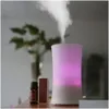 Essential Oils Diffusers Colorf Creative Home Fragrance Aroma Humidifier Wood Grain Reed Diffuser Sticks Hine Household Drop Deliver Dhug6