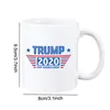 트럼프 세라믹 커피 머그 도널드 트럼프 기념품 컵 컵은 미국을 대단하게 만듭니다.