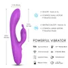 Articoli di bellezza con orecchie da coniglio per la stimolazione del clitoride, 9 modalità Vibratori G-Spot Vibratore del coniglio Dildo Stimolatore del clitoride Giocattoli sexy Donna