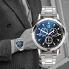 Нарученные часы Blu-ray Fashion Men Men Watch Luxury Watches Digital 3 Decoration Dial Clock Clock MultyColor Man Quartz Reloj Hombre