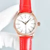 Damenuhr, automatisches mechanisches Lederarmband, Geschenkuhren, modische Armbanduhr, Design Montre De Luxe, 32 mm