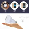 Bluetooth Musiklampan Ljus LED -färg Byte av smarta glödlampor med fjärrkontroll för hemfest