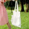 Bolsos de noche Bolso de mujer Tela de algodón coreano Fruncido Casual Sólido Suave Bolso de hombro de alta capacidad Pequeño fresco Todo-fósforo Niñas