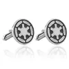 Manşet Bağlantıları 50Pairslot Film Falcon Darth Vader BB8 R2D2 TIE Clips Fan Hediyeleri için Kollin