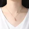 Collier pendentif perle S925 argent Micro ensemble Zircon chaîne torsadée collier européen rétro femmes collier chaîne bijoux femmes fête de mariage cadeau de la saint-valentin SPC