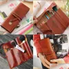 Pencil Bags Trendy Retro Vintage Pen Case Cosmetic Pouch Pocket Portable School Supplies Drop Delivery Office Business Industrial Cas Dhepd