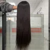 Бразильская девственница человеческие волосы шелковистый прямой черный цвет 1b# 4x4 шелковой топ -топ -топ для белых женщин