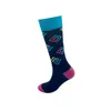 Men's Socks Peonfly Quality Brand Men Combed Cotton Colorful Happy Funny Sock Fashion Casual Long Mens Compression