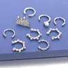 Dos Boucles D'oreilles Délicat Simulé Perles Oreille Manchette Pour Femmes Fille À La Mode Petit Clip Pas De Piercing Romantique En Métal Bijoux De Mariage Bijoux