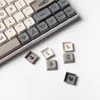 Tastaturen XDA Profile 120 PBT Keycap DYESUB Personalisiert Minimalistisch Weiß Grau Englisch Japanisch Für Mechanische Tastatur MX Switch 230109