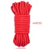 Beauty Items Adult sexy Products 5 M 10 Cotton Rope Bed Bound Handcuffs Women's Fun