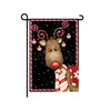 Banner Flags Christmas Flag and Blessing Postcard Series Garden Double Printing Santa Claus Hanging Picture Without DB038 Drop Deliv Dhezu