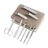 Nagelkonstsatser doddoHome Cutter Tools Manicure Set Pedicure Set Clipper Stainless Steel Scissors File