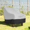 Fodere per sedie 2pc Mobili da giardino per esterni Copertura antipolvere Patio Protezione solare impermeabile Pioggia Neve Balcone Divano
