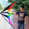 Outdoor Fun Sports NEW 48/71 Inch Dual Power nt Kites /Triangle Kite For Adults With Handle And Line Good Flying 0110