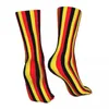 Skarpetki męskie Belgia National Flag Sock Men Men Polyester pończochy konfigurowalne projektowanie