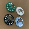 Bekijk reparatiepakketten Holle wijzerplaat C3 Green Luminous SKX 28,5 mm Gemodificeerd duiken Geschikt voor Japanse NH35/NH36 Automatische beweging