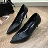 Dress Shoes High-heeled Women's Stiletto Heel 2023 Spring All-match Silver Sexy Career Work Single