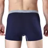 Caleçons hommes sous-vêtements pantalons courts respirant Boxer U poche de renflement hommes Sexy culotte taille moyenne hommes boxeurs Cueca Hombre