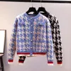 Tricot de tricot pour femmes tricot en tricot pour femmes 2023spring automne-étape de poulet en passant