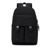 Backpack 2023 Fashion Men's Backpacks Business Casual Anti-theft Shoulder Bag Solid Color Oxford Cloth Waterproof Computer